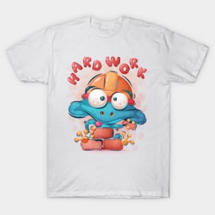 Bricklaying Frog T-Shirt